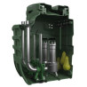 Pozo de bombeo de agua con depósito 280 litros y bombas Fekabox 280 D 2 x 1,6 CV Rikutec